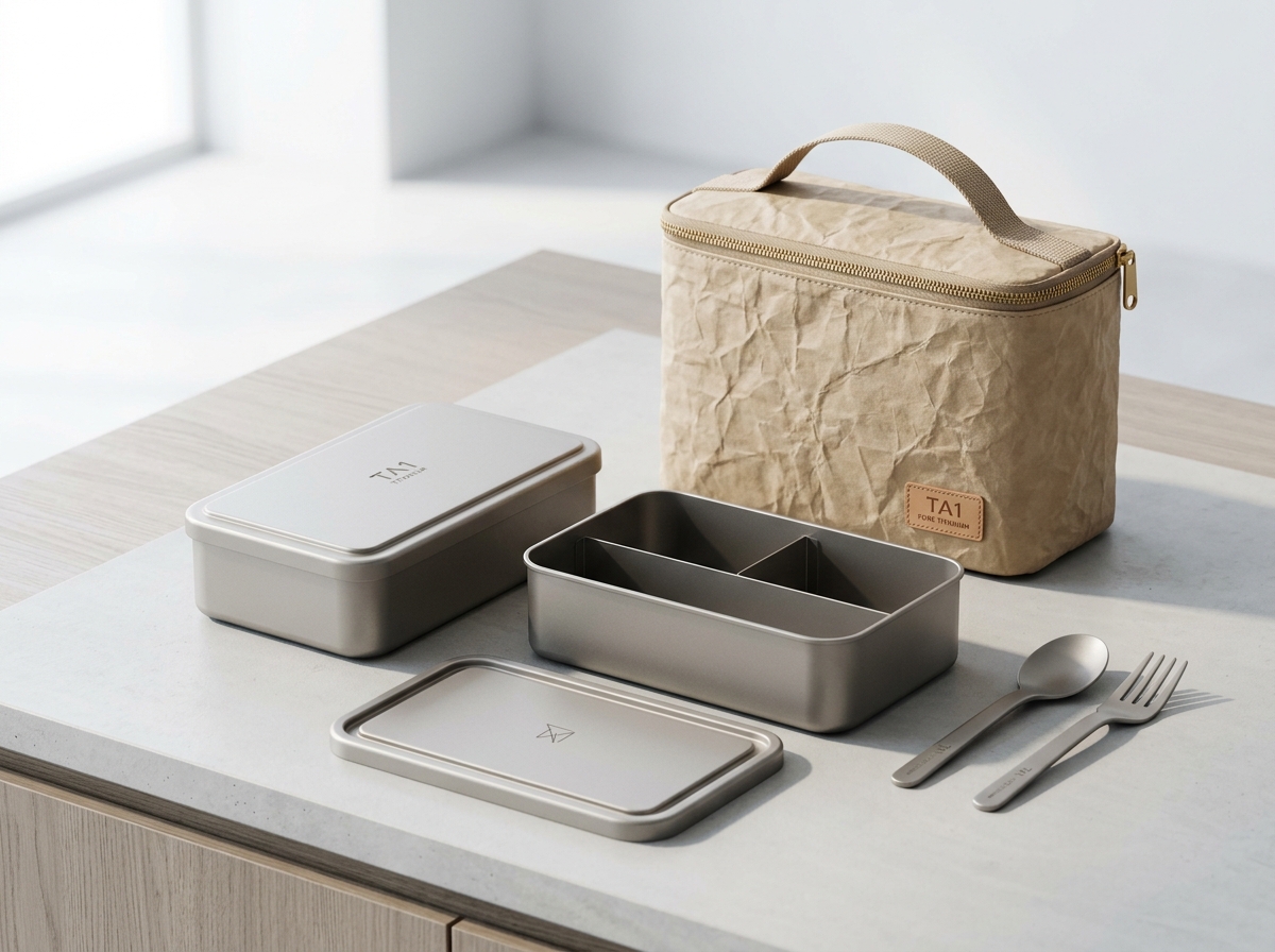 Naike Executive Pure Titanium Bento Suite